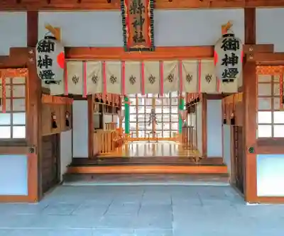 県神社の本殿・本堂