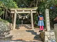 白山神社の鳥居