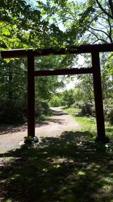 竹山神社の鳥居