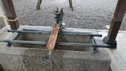 町田天満宮の手水舎