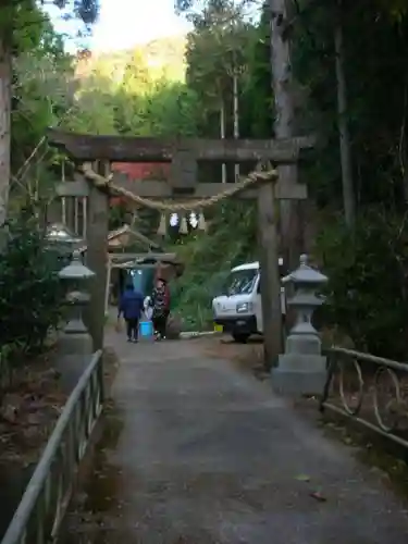 与太夫神社の鳥居