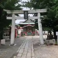 函館厳島神社の鳥居