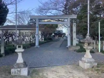 天神社（勝川町）の鳥居