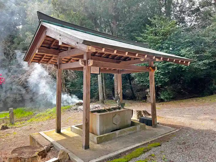 大嶋神社奥津嶋神社の手水舎