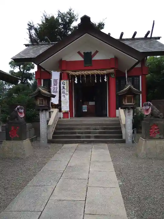 元郷氷川神社の本殿・本堂