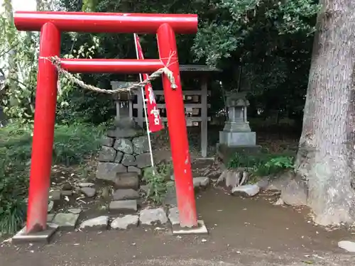 二宮赤城神社の鳥居