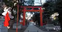 花園神社の鳥居