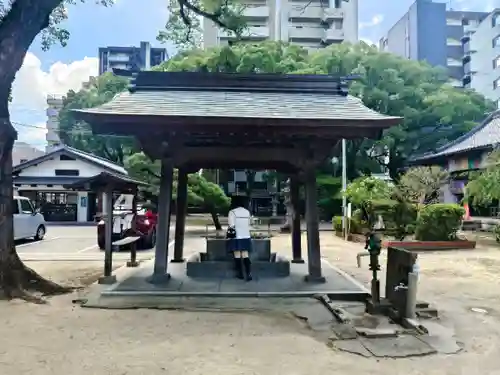 崇福寺の手水舎