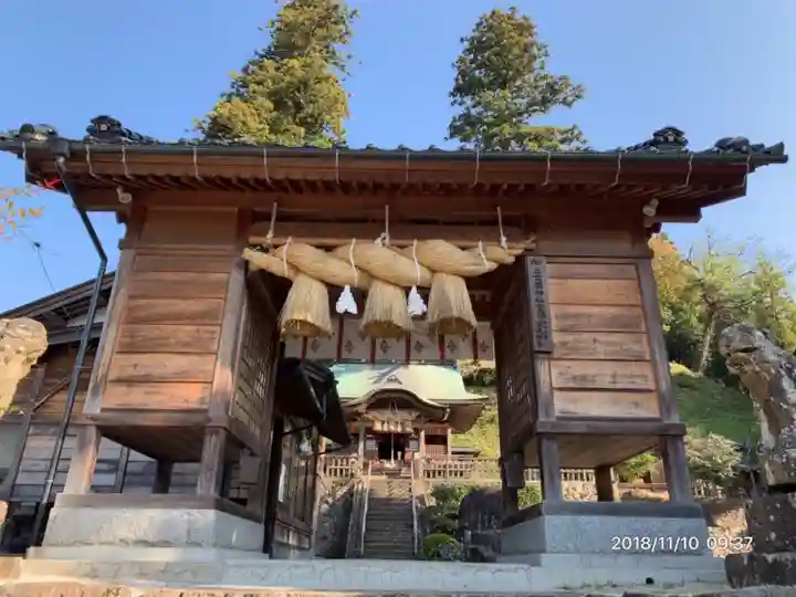 須我神社の山門・神門