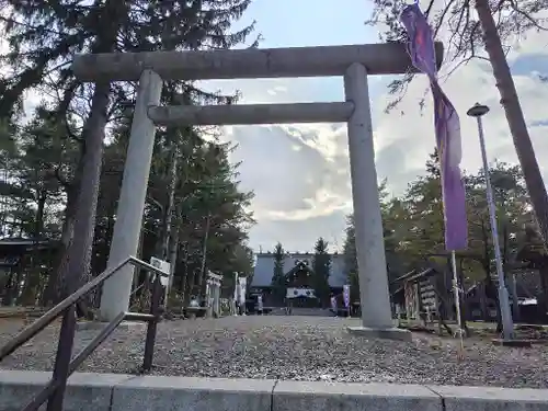 上川神社の鳥居