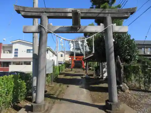 米本稲荷神社の鳥居