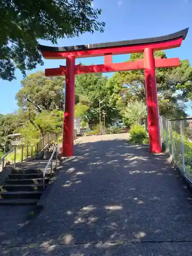 （芝生）浅間神社の鳥居