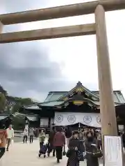 靖國神社の鳥居