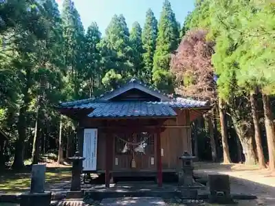 市木神社の本殿