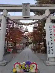 鎮守氷川神社の鳥居