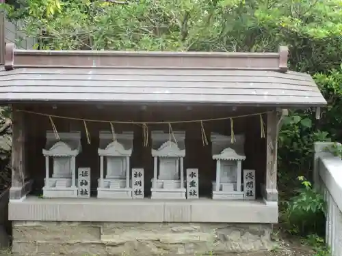 森戸大明神（森戸神社）の末社・摂社