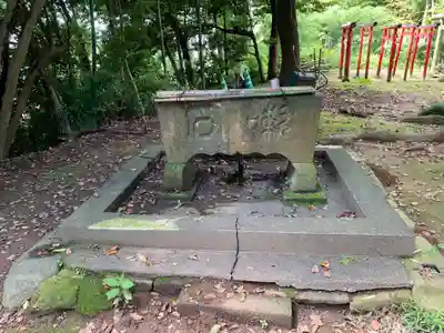 新田神社の手水舎