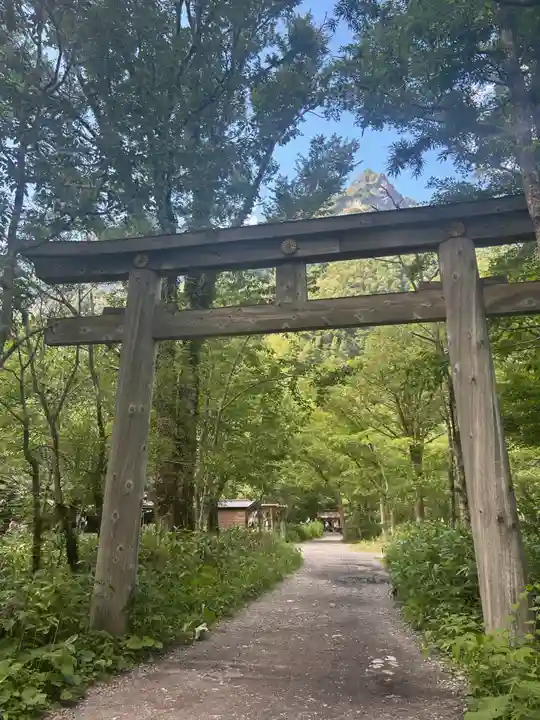 穂高神社奥宮(長野県)
