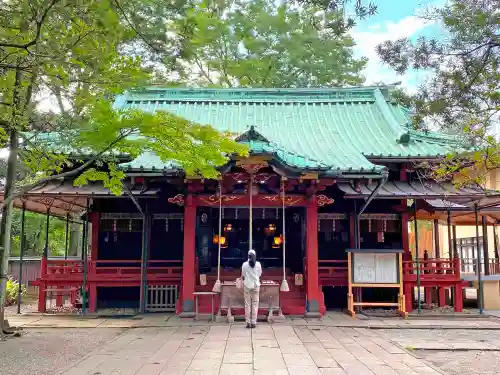 赤坂氷川神社の本殿・本堂