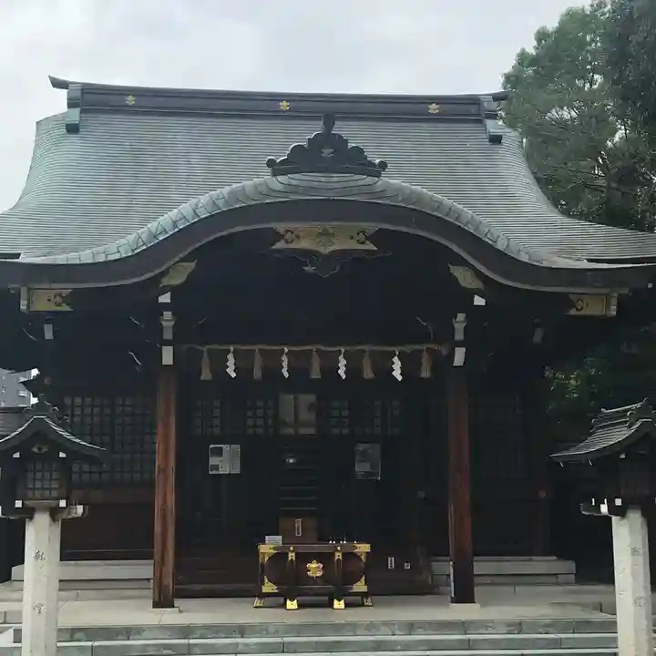 片山八幡神社の本殿・本堂