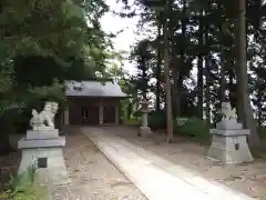 鳥谷崎神社の狛犬