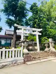 片埜神社の鳥居