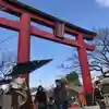 亀戸天神社の鳥居