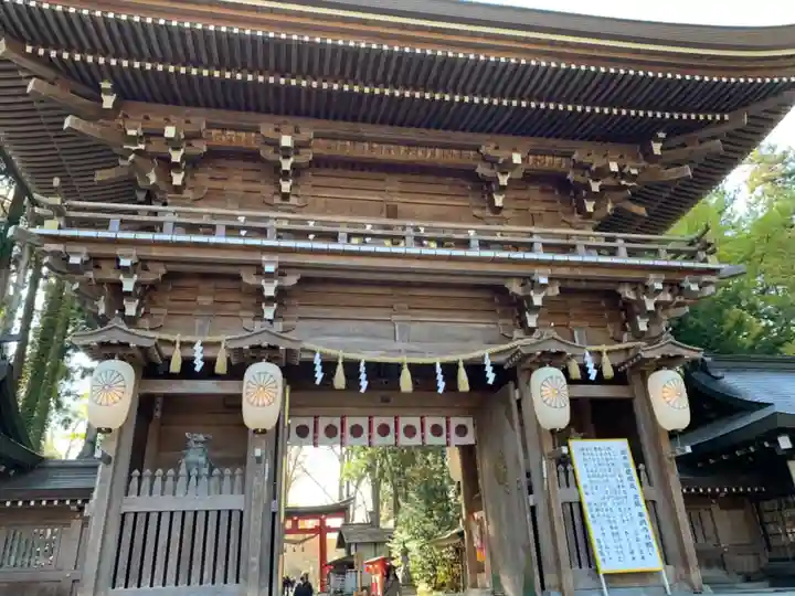 伊佐須美神社の山門・神門