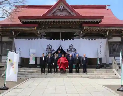 釧路一之宮 厳島神社の本殿・本堂