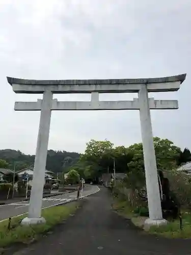 比木神社の鳥居