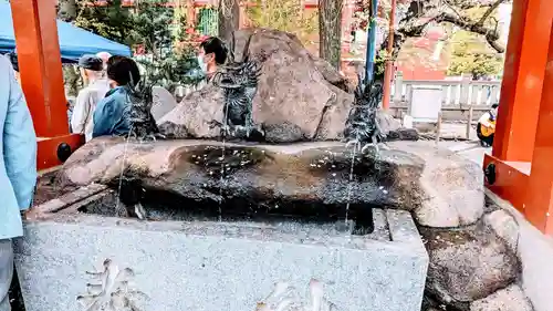 浅草神社の手水