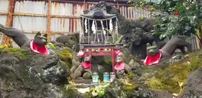 飛木稲荷神社の狛犬