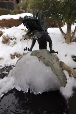 大鏑神社の手水舎