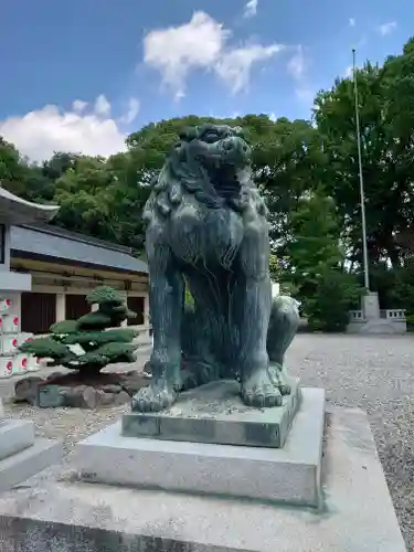 愛知縣護國神社の狛犬