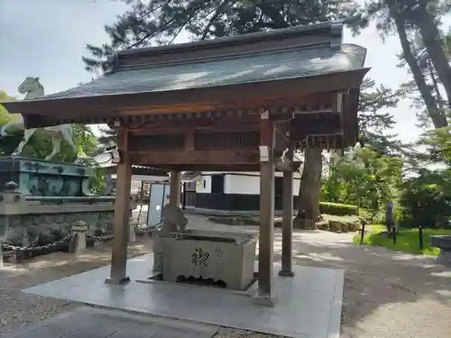 龍城神社の手水舎
