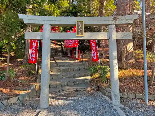 事任八幡宮の鳥居