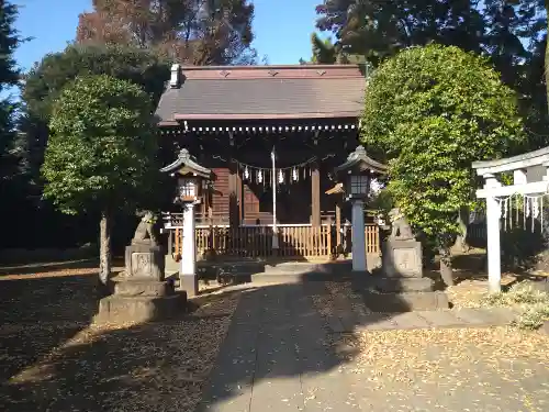 砧三峯神社の本殿・本堂