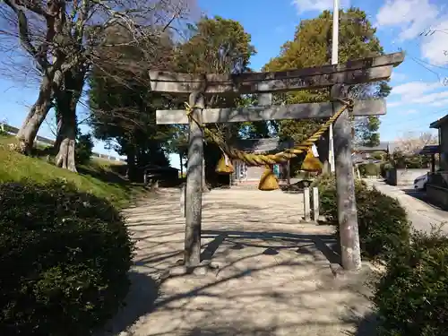 八幡社の鳥居