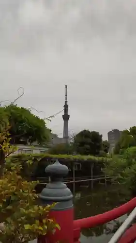 亀戸天神社の庭園