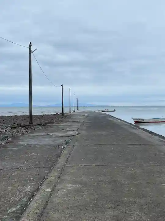 大魚神社の周辺