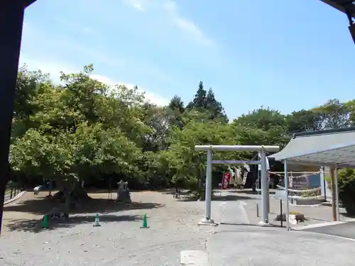 植田八幡神社の鳥居