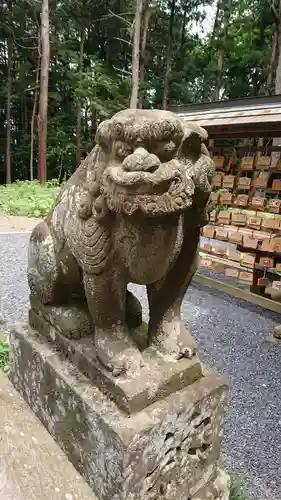 間々田八幡宮の狛犬