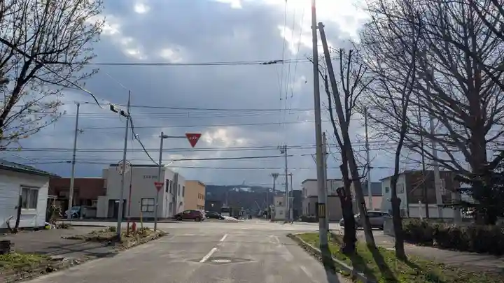 神居神社遥拝所の景色