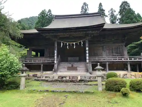 若狭神宮寺の本殿・本堂