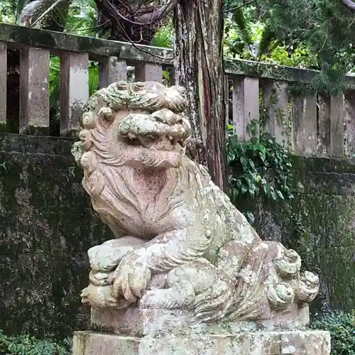 下田八幡神社の狛犬