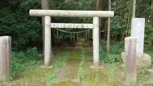 神明神社の鳥居