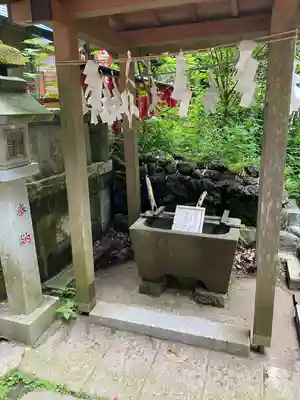 佐助稲荷神社の手水舎