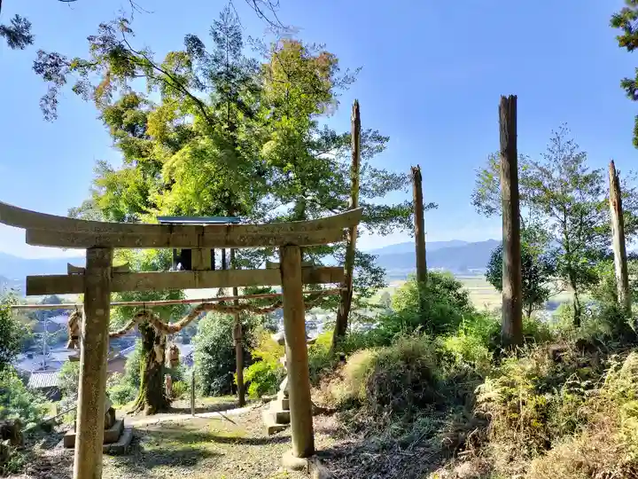 八幡宮社(千歳町毘沙門平松鎮座)(京都府)
