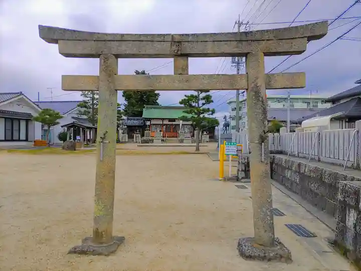 鹿嶋神社(下市場町)の鳥居