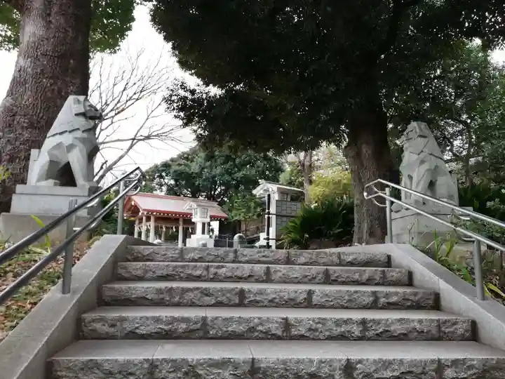 東郷神社の狛犬
